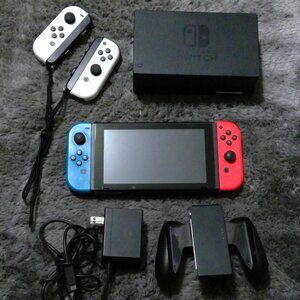 Nintendo Switch with accessories